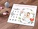 CAVN Baby Monthly Milestone Blanket Photography Props Backdrop for Newborn Boy Girl (Headband and Frame Included), Infant Newborn Baby Swaddling Month Blanket for Photography New Mom Baby Shower Gifts