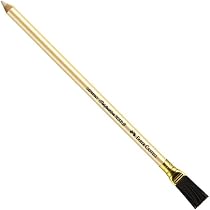 Amazon.com : Faber-Castell Perfection Eraser Pencil with Brush ...