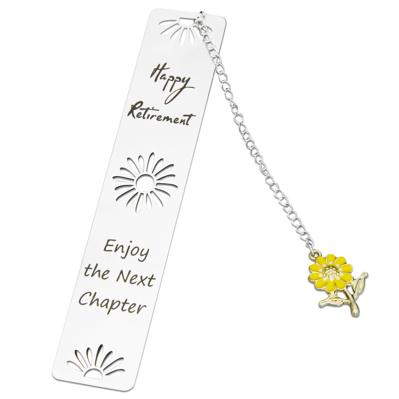 Happy Retirement Gifts for Women Men, Metal Bookmarks Personalized Gifts for Women, Personalized Bookmark Coworker Retirement Bookmark for Nurse Teacher Coworker Librarian Leader, Retired Gift