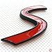 zorratin Black Metal Cooper S coopers letter Emblem Badge Lettering for mini cooper Rear Trunk Lid Hatch Tailgate R50 R52 R53 R56 R56N R57 R58 R59 R60 R61 F55 F56