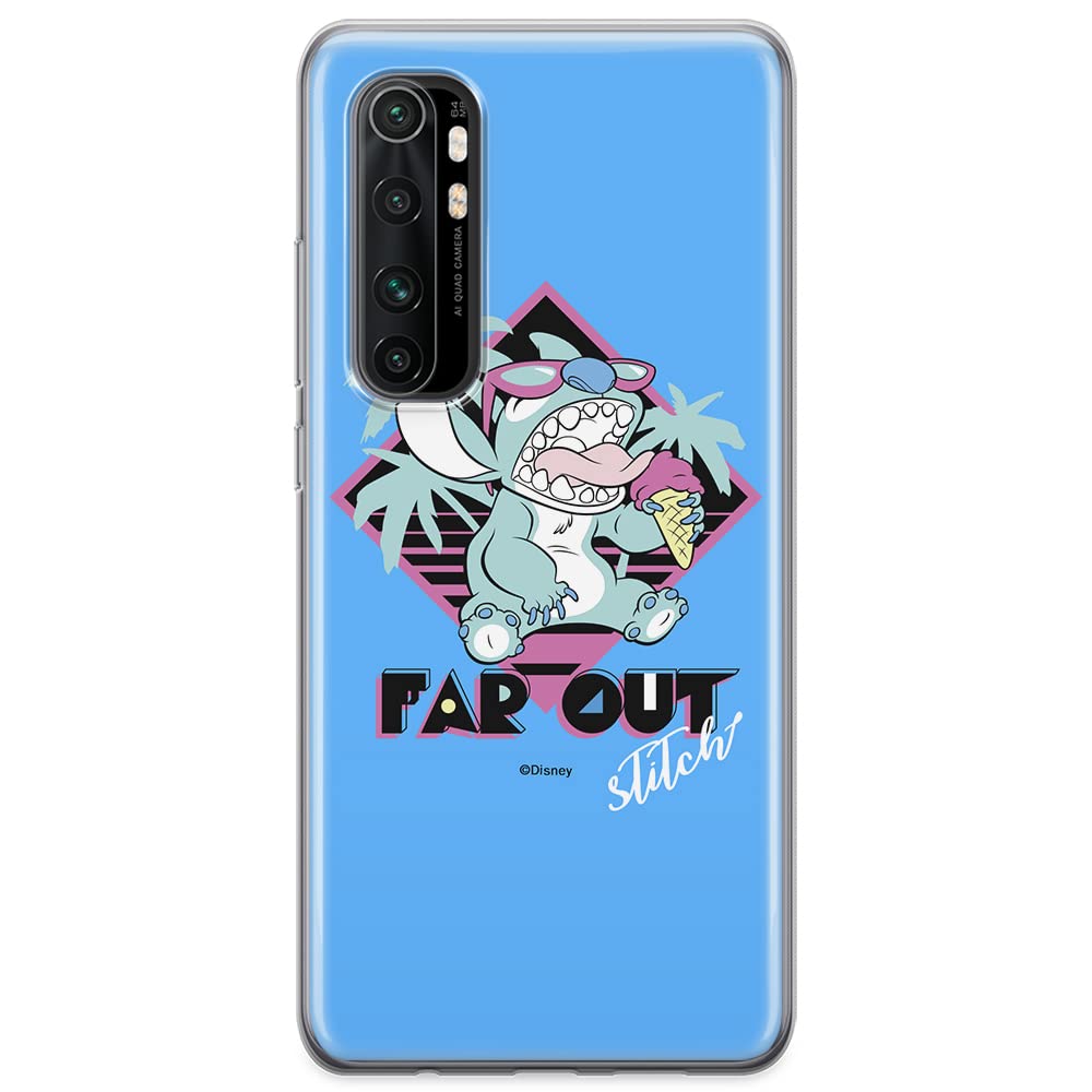 ERT GROUP mobile phone case for Xiaomi MI NOTE 10 Lite original and officially Licensed Disney pattern Stitch 005 optimally adapted to the shape of the mobile phone, case made of TPU