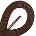 OrthoStep Waxed Very Thin Dress Round Classic Brown 36 inch Shoelaces 1 Pair Pack