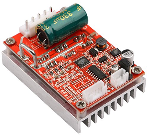 Yeeco DC 5-36V 350W High Power Motor Controller Driver Board, Brushless DC Motor Speed Regulator Control with Hall Sensor