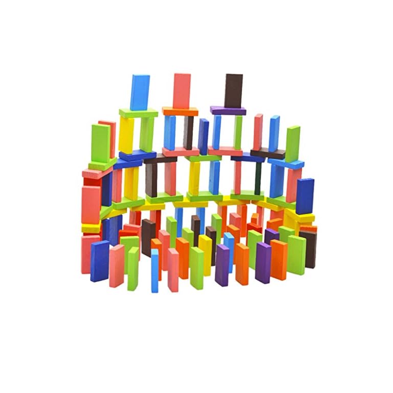 Buy Children Best Dominoes Wooden Blocks Game 120 Pcs