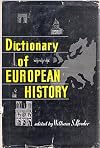 Dictionary of European history (Midcentury reference library)
