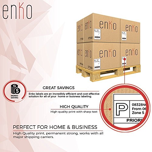 [1 Rolls, 220 Labels] Direct Thermal Address & Shipping Labels Compatible with Zebra and Dymo 1744907 (4 x 6) for UPS, USPS, Fedex - Thumbnail 4