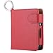 Lucky Shop1234 Electronic Cigarette PU Leather Carrying Case Box Pouch Bag Wallet Case with Card Holder Tobacco Cigarette Protective Holder Cigar Cover (Red)