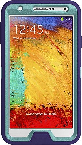OtterBox Defender Series Case for Samsung Galaxy Note 3 - Retail Packaging -Blue/Purple