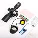GOHIKING 2.5-10x40 Hunting Rifle Scope Dual Illuminated Mil-dot with Red Laser Combo Rifle Hangers