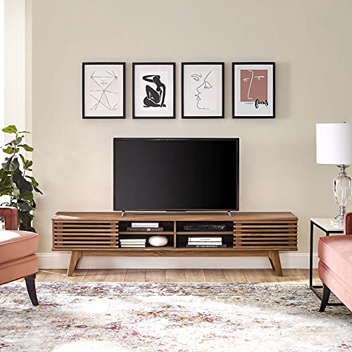 Modway Render 70" MidCentury Modern Low Profile Media Console TV Stand