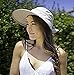 EPGW Women's UV Protection Wide Brim Summer 2in1 Visor Sun, Beige, Size One Size