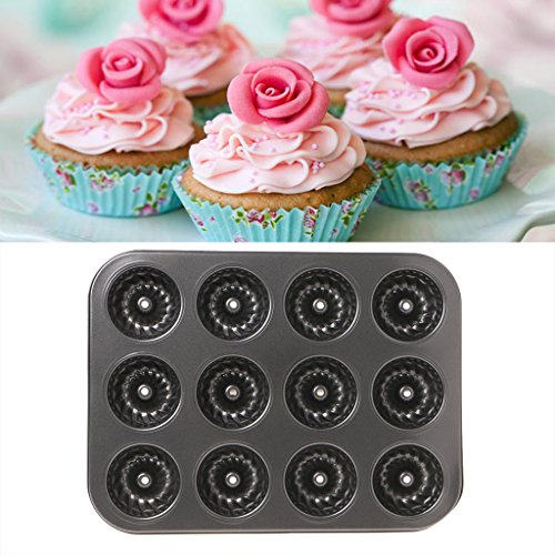 Sixsons 1Pc Fluted Cake Pan Extra Thick Bundt Non Stick Biscuit Brownie Baking Mold