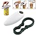 Smooth Edge Electric Can Opener One Touch Automatic Hand Operated White