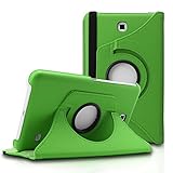 Infiland Samsung Galaxy Tab 4 7.0 Case, PU Leather 360° Rotating Stand Case Cover for Samsung Galaxy Tab 4 7-Inch / Galaxy Tab 4 Nook 7.0 (Galaxy Tab 4 7.0, Green)