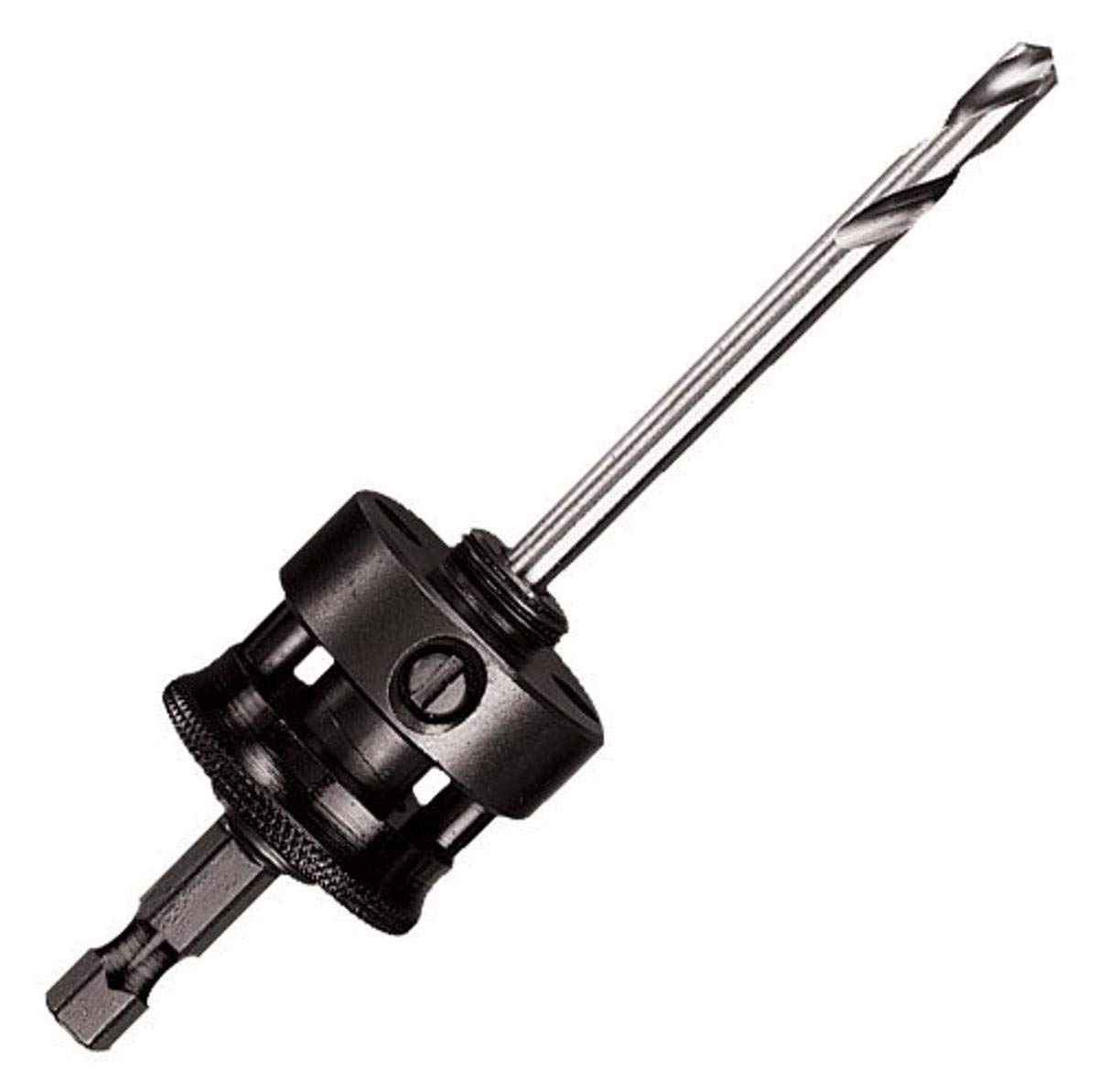 Starrett XA10 Hole Saws Arbor, 8.75mm Hex Shank Quick Hitch Arbor for 32-210mm Holesaws with Carbide Tipped Pilot Drill Bit