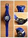Digital Watch Men Sports Water Resistant 60 Lap 3 Alarm Stainless Steel Ring Stopwatch Dual Time Black Resin Watch Black 442 (Blue-b)