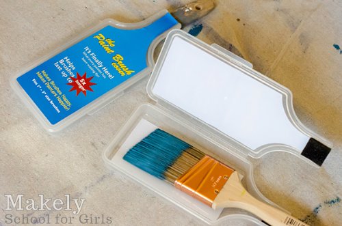 The Paint Brush Cover. Professional Painting Brush Holder / Case. Holds 1" to 3" Brushes 1 cover