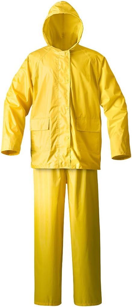 Raider Simplex Rainsuit (Yellow, Large)