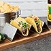 Licok Taco Holders Stainless Steel - Zig-zag Taco Stand Holds Up to 3 Tacos Each, Taco Holder with Non-stick surfaces for Kids, Oven Safe Taco Holders for Baking, Dishwasher and Grill Safe, Pack of 2