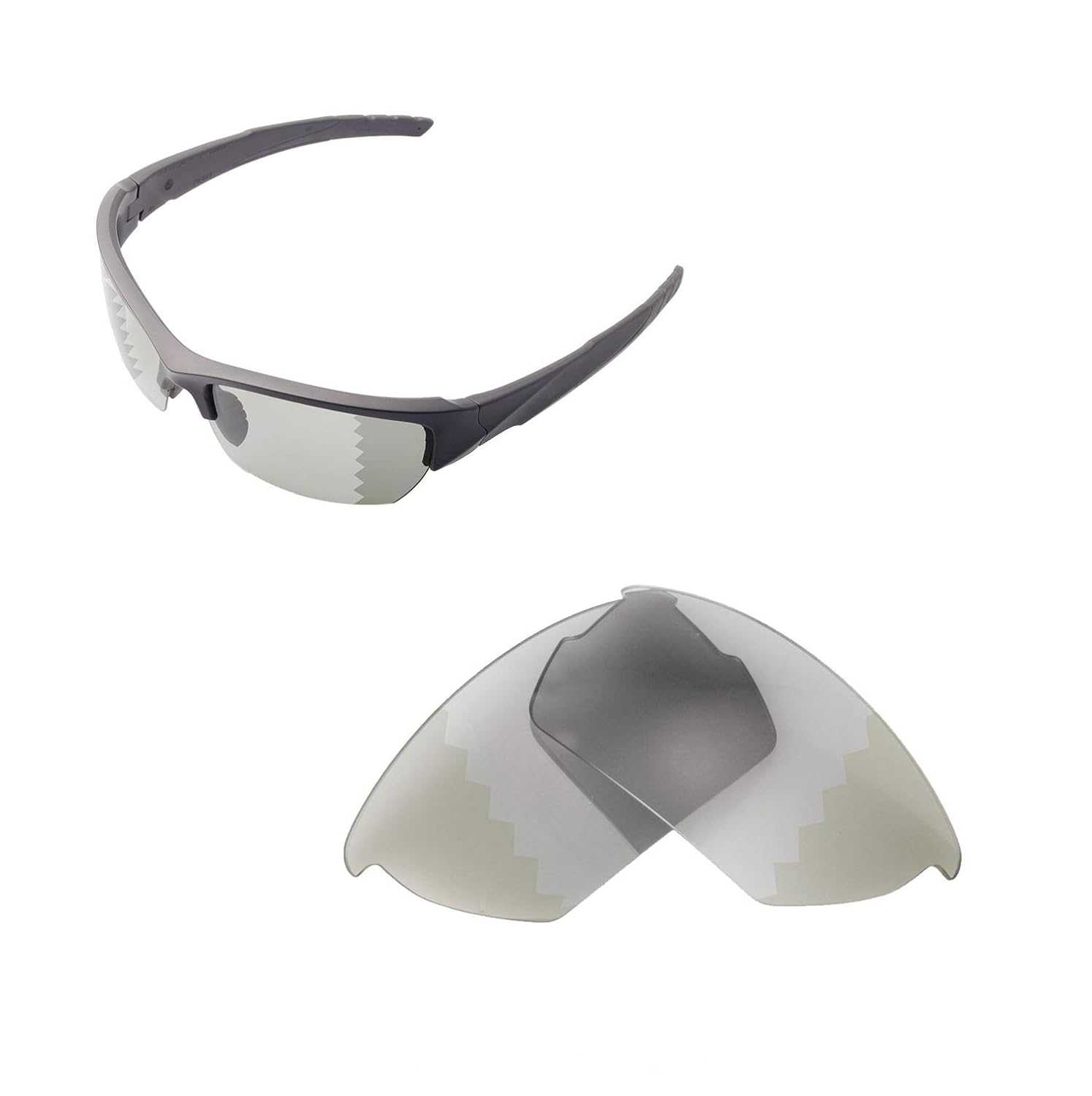 Walleva Replacement Lenses for Wiley X Valor Sunglasses Multiple