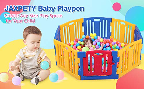 Baby Playpen 8 Panel Kids Safety Play Center Yard Home Indoor Outdoor Fence New - //coolthings.us