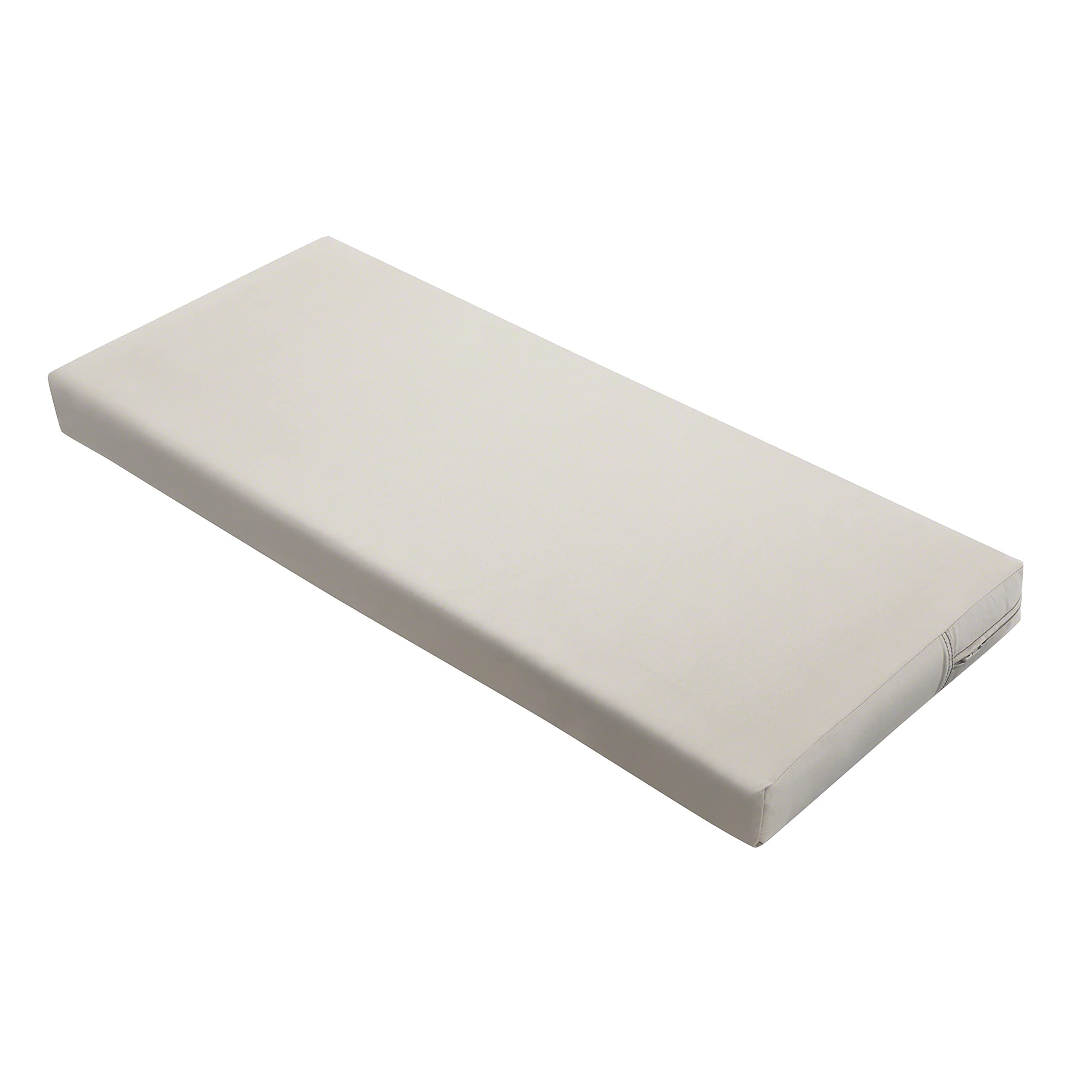 Classic Accessories Ravenna Water-Resistant 42 x 18 x 3 Inch Outdoor Bench/Settee Cushion, Patio Furniture Swing Cushion, Mushroom, Patio Loveseat Cushion Image