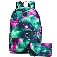 VentoMarea Unisex Galaxy School Backpack Laptop Bag Sports Traveling Daypack