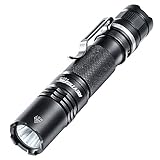 Revtronic 650 Lumens Compact Tactical Flashlight, Cree LED Ultra Powerful Flashlights for Outdoor, Law Enforcement, Emergency, Hardware Tools and Personal Use, Powered by 18650 Rechargeable Battery