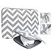 HSEOK C01G01 13-13.3 Inch MacBook Air Pro 13-13.3 Inch Surface Laptop Sleeve Waterproof Lycra Laptop Bag with Small Pouch
