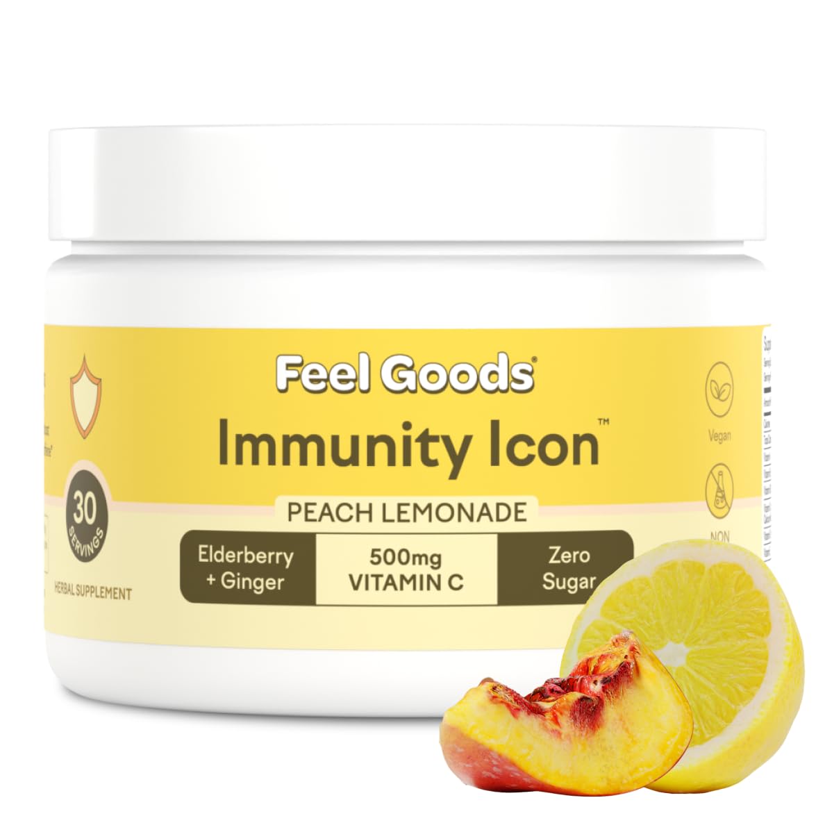 Immunity Icon (Peach Lemonade)