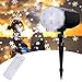 Snowflake Projector Lights Outdoor with Remote Control, Christmas Snowflake Projector Lights, IP65 Waterproof Snowfall Landscape Light Christmas Projector Gift for Holiday Friend Garden
