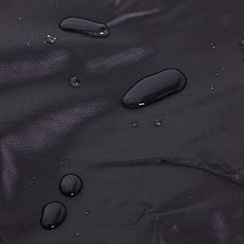 Waterproof Grill Cover Anti Dust Charcoal Electric Barbeque Garden Outdoor BBQ Protective Case 4 Sizes Black,190 x 71 x 117cm