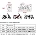 Motorcycle Cover - All Season Waterproof Outdoor Protection - Precision Fit for Tour Bikes, Choppers and Cruisers - Eleloveph Protect Against Dust,Rain,Snow and Sun (XXL-96