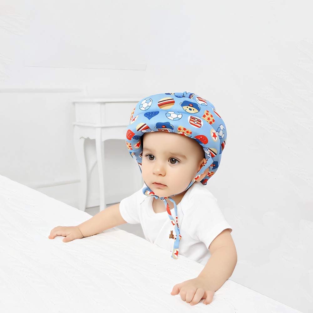 Casque Securite Reglable Bebe Chapeau Casque Anti Choc Bebe Chapeau De Protection De Tete Pour Bebes Casque Securite Bebe Bebe Et Puericulture Securite Mosquitocontrolequipment Com