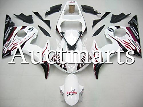 For Yamaha YZF-R6S 2006-2009 07 08 Fairing ABS Plastic Red White Burgundy 4f5 PA