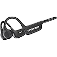 Bone Conduction Headphones, Open Ear Earbuds Bluetooth 5.3, Magnetic Charging, Wireless Conducting Headset with Mic, Waterpro