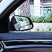 EFORCAR(R) 2PCS Car Mirror Side View Blind Spot & Wide Mirror Stick on Auxiliary Angle Adjustable