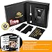 TAMASHI PRODUCT Rigid Wallet for Men Minimalist Front Pocket Carbon Fiber Wallet