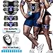 Lux Fitness Muscle Toner and Abs Stimulator EMS Abdominal Trainer - Electronic Wireless Toning Belt Ultimate Gym Training, Men Women, New version 2018 + FREE Butterfly Massager + 10 Extra Gel Pads
