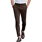 GINGTTO Mens Dress Pants Slim Fit Stretch Chino Pants for Men
