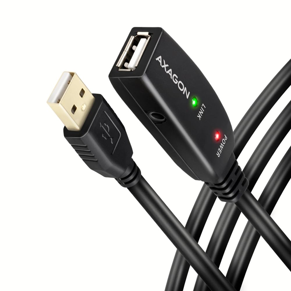 AXAGON 5m USB 2.0 Active Extension Cable