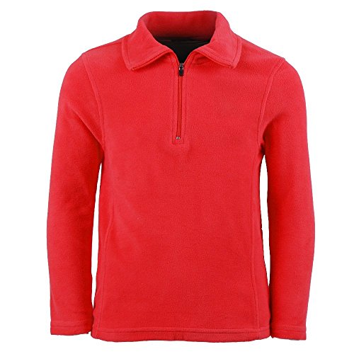 Killtec Morgana Half Zip Fleece Mid-Layer Girls Neon Coral