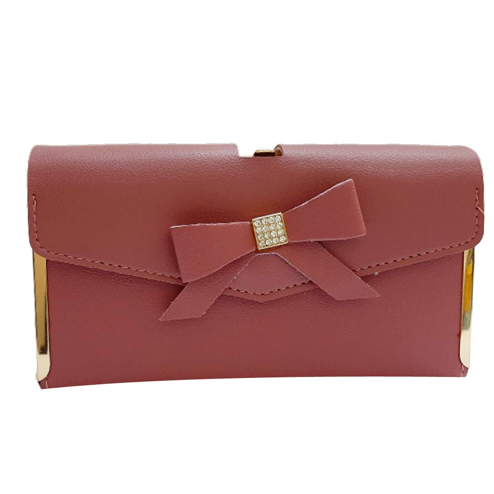dark pink clutch bag
