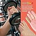 ZenToes Toe Tubes - Fabric Sleeve Protectors with Gel Lining - 5 Tube Sleeve Set - 29