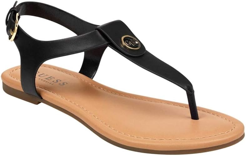 guess logo sandals