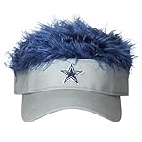 NFL Dallas Cowboys Flair Hair Adjustable Visor, Grey