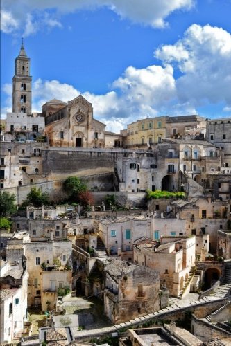 Matera in Southern Italy Journal: 150 page lined notebook/diary