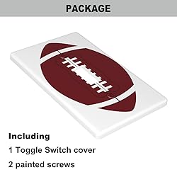 Pznen American Rugby Single Toggle Light Switch