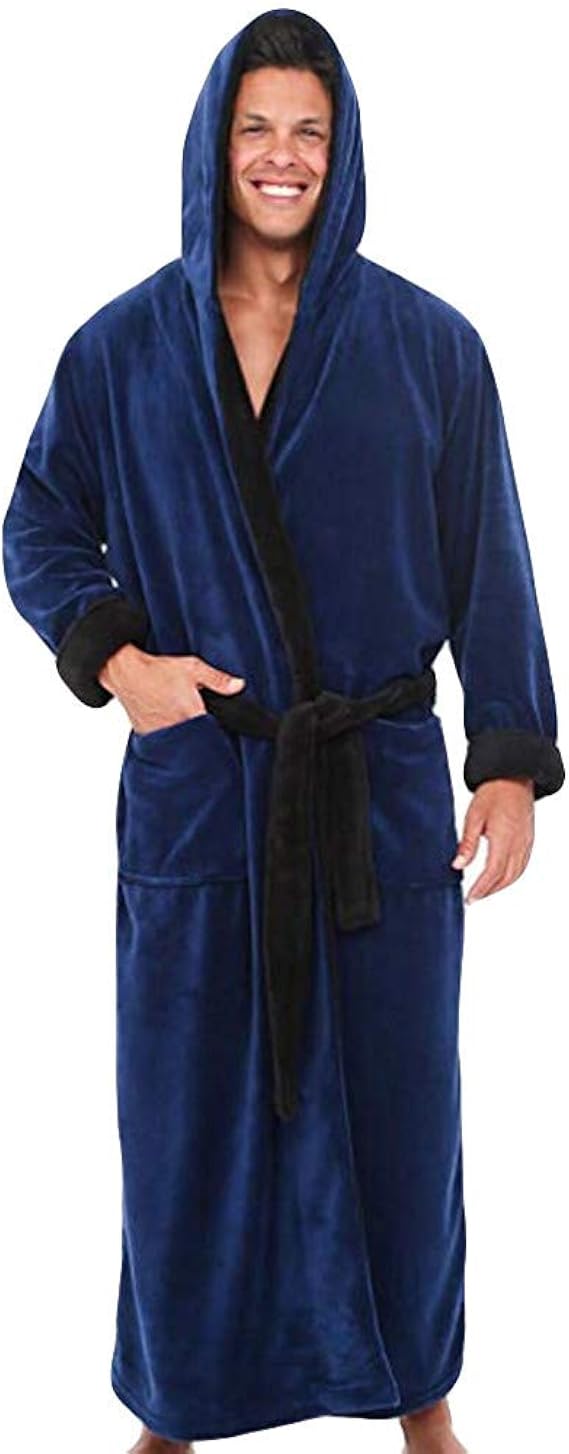 Tonsi_Sousvêtements Robe De Chambre Homme Grande Taille