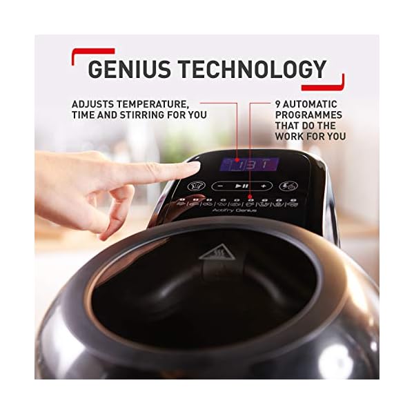 Tefal-ActiFry-Genius-FZ773840-Health-Air-Fryer-Black-12-kg-6-Portions Tefal ActiFry Genius+ FZ773840 Health Air Fryer, Black, 1.2 kg, 6 Portions, 1520W